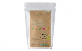 Healthsootra Green Tea Face Pack (Natural Skin Detox Formula)  Pack  100 grams